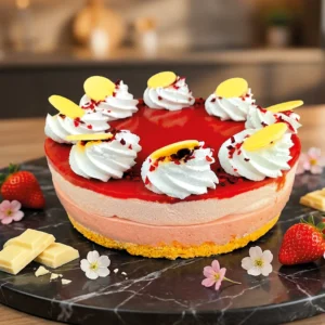 Mentes tortarendelés 16 Epres fehércsokoládétorta