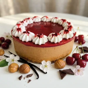 Mentes tortarendelés 25 Gesztenyés meggyes torta