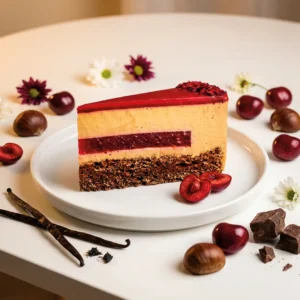 Mentes tortarendelés 24 gesztenyes meggyes torta szelet