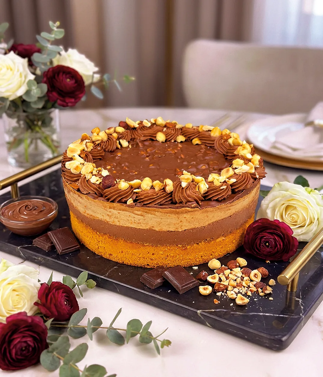 mogyoros csokoladetorta egesztorta