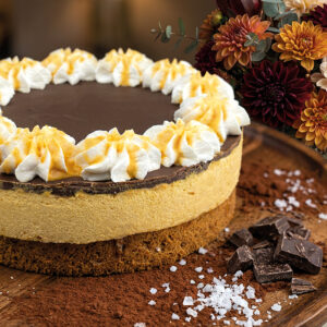 Sós karamelltorta
