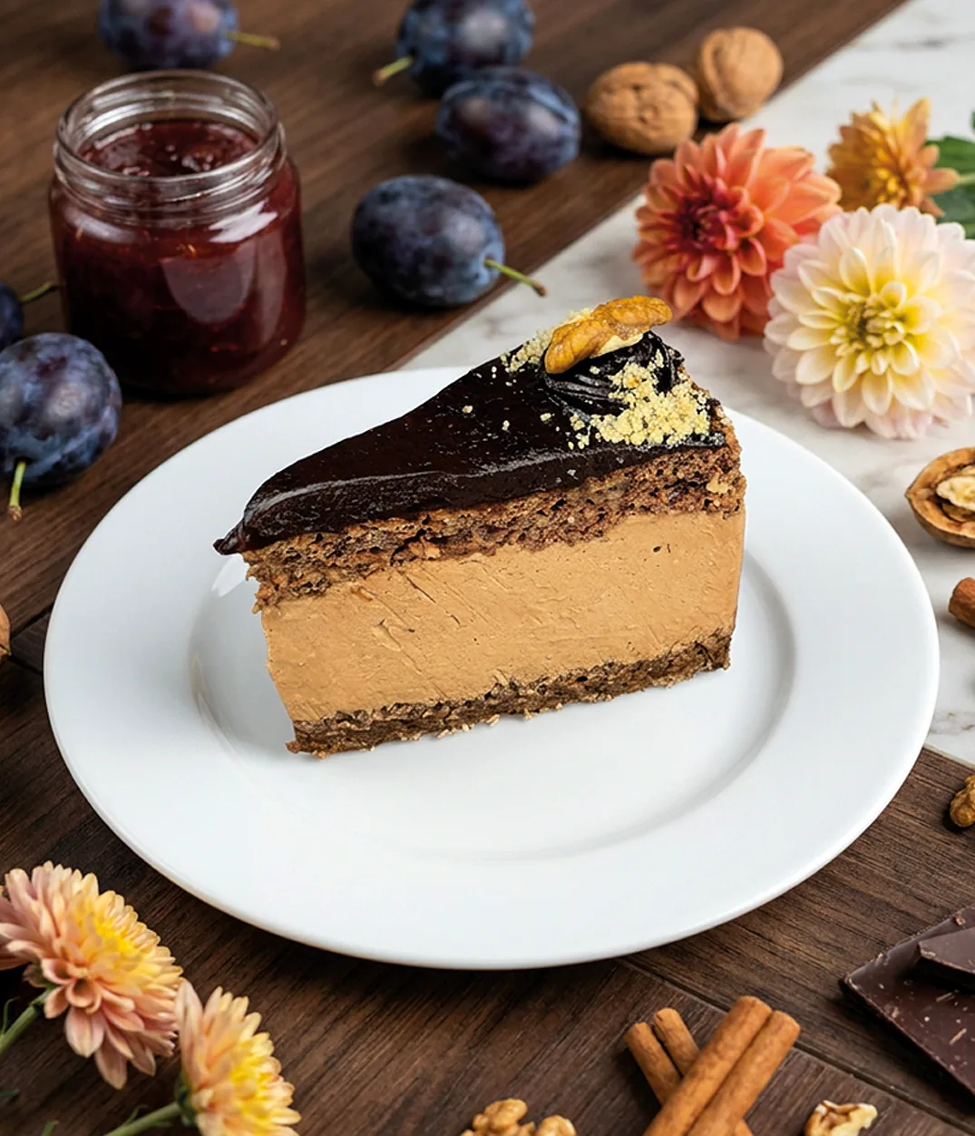 Szilvás csokoládétorta 3 Szilvás csokoládétorta - Image 2