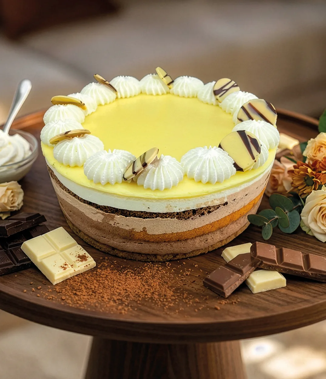tripla csokoladetorta egesztorta